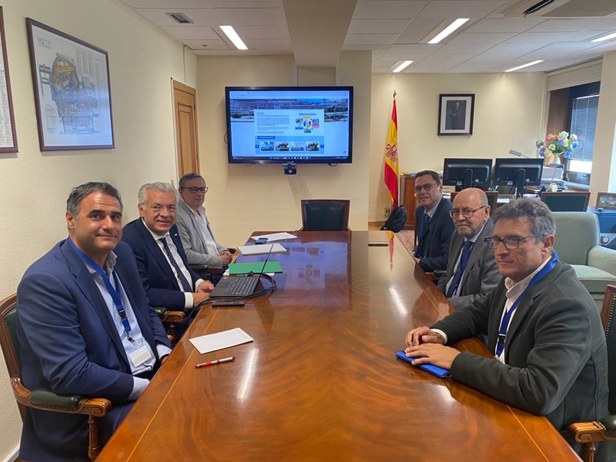 Reunión de Ceiden con la comisión permanente de la junta directiva de la Sociedad Nuclear Española (SNE)