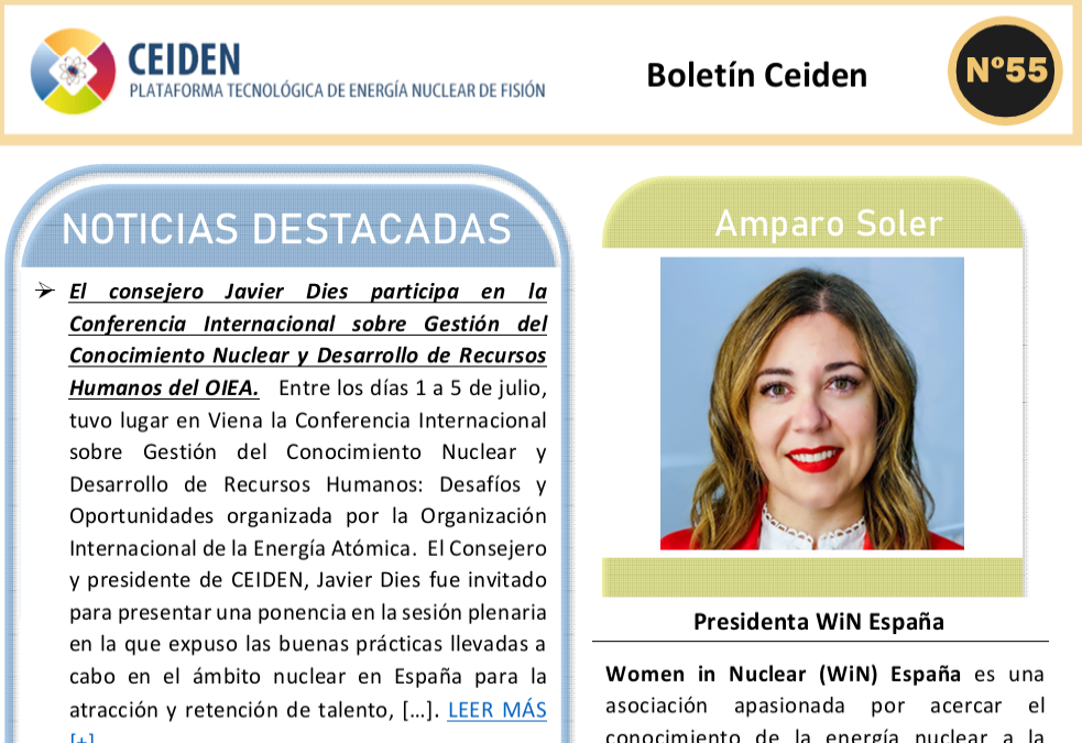 Publicación del Boletín Ceiden número 55