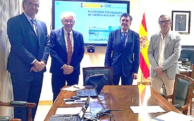 Reunión de Ceiden con el presidente de Equipos Nucleares S.A.,S.ME. (ENSA)